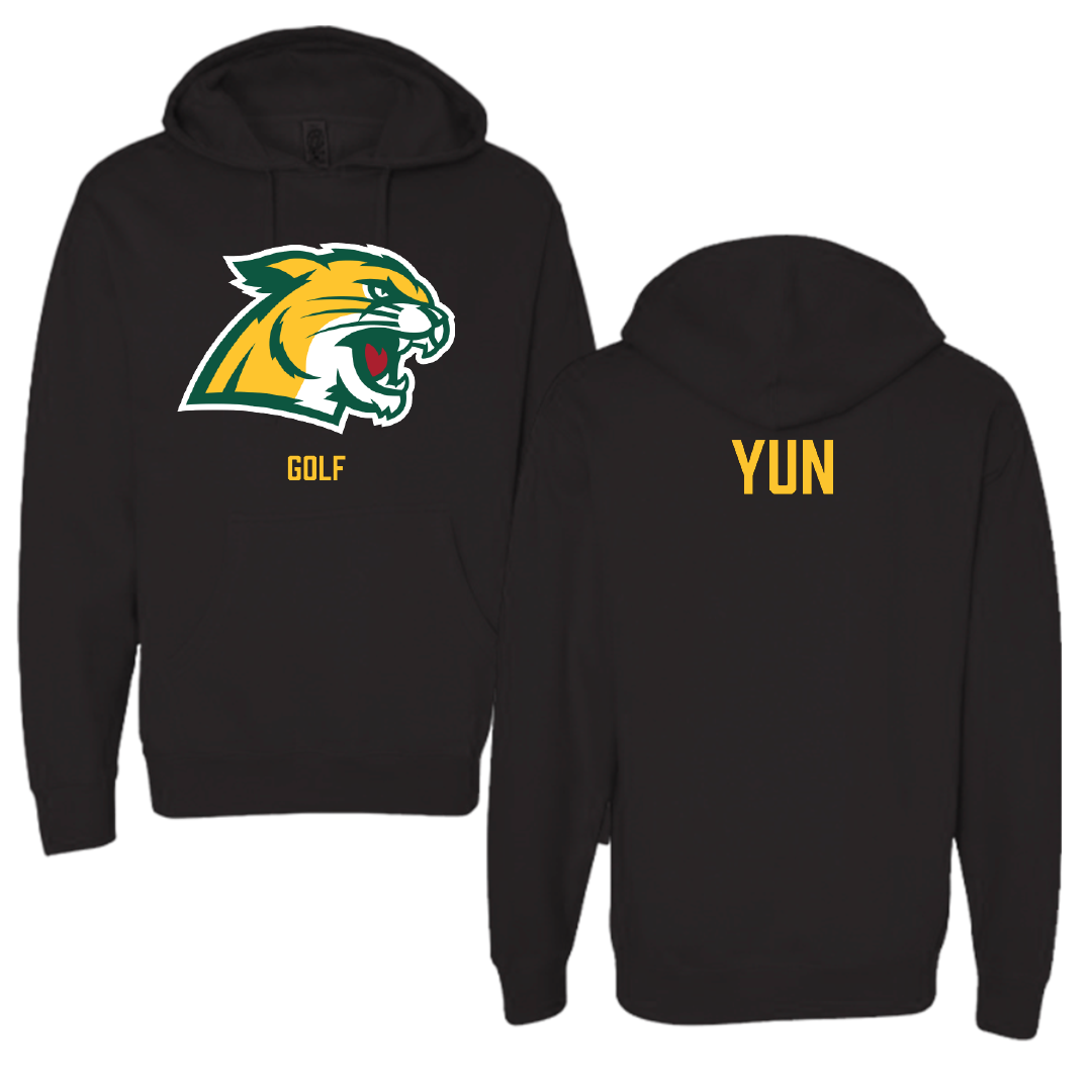 Northern Michigan University Golf (M) Black Hoodie - Eric Yun
