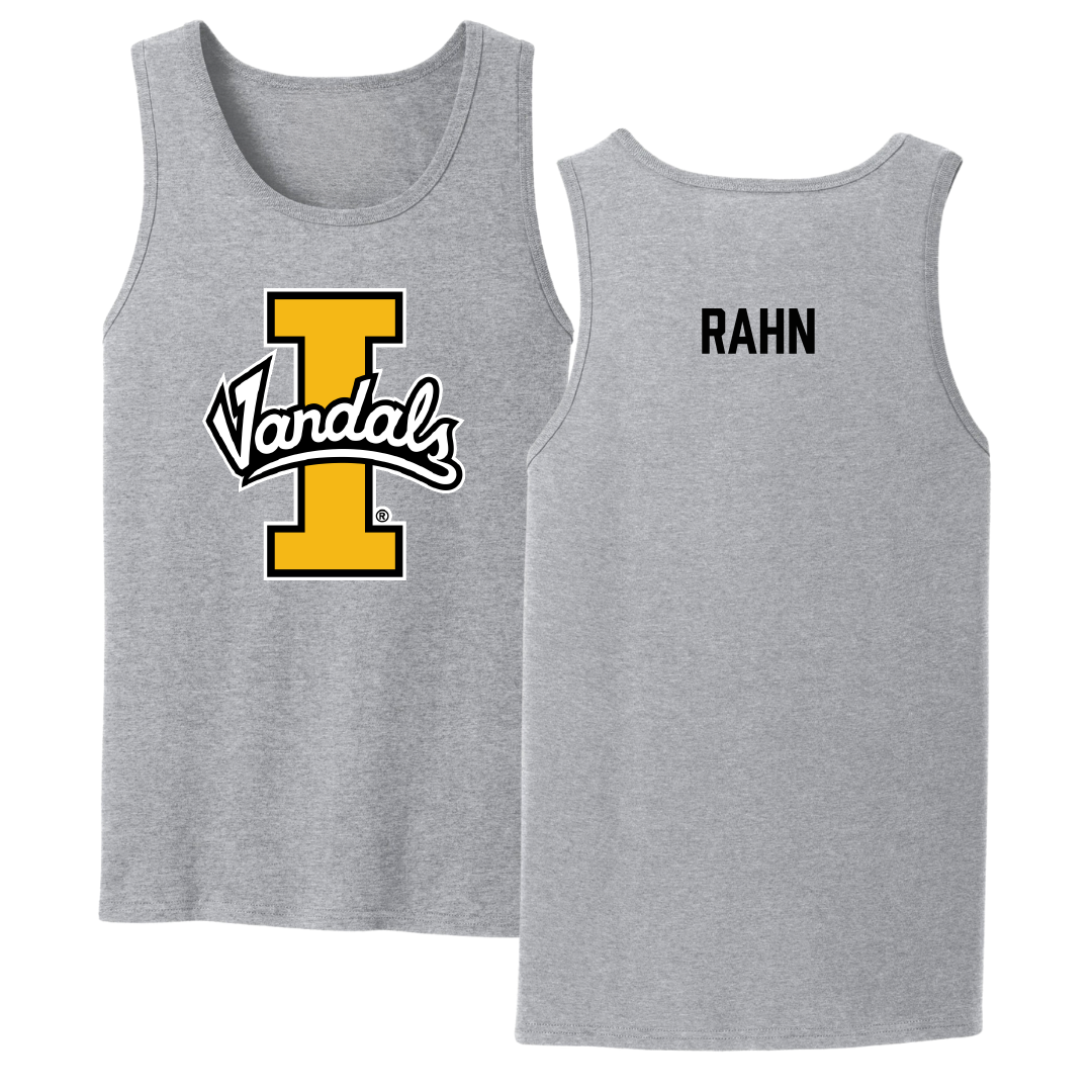 University of Idaho Swimming & Diving Sport Gray Tank Top - Bethany Rahn