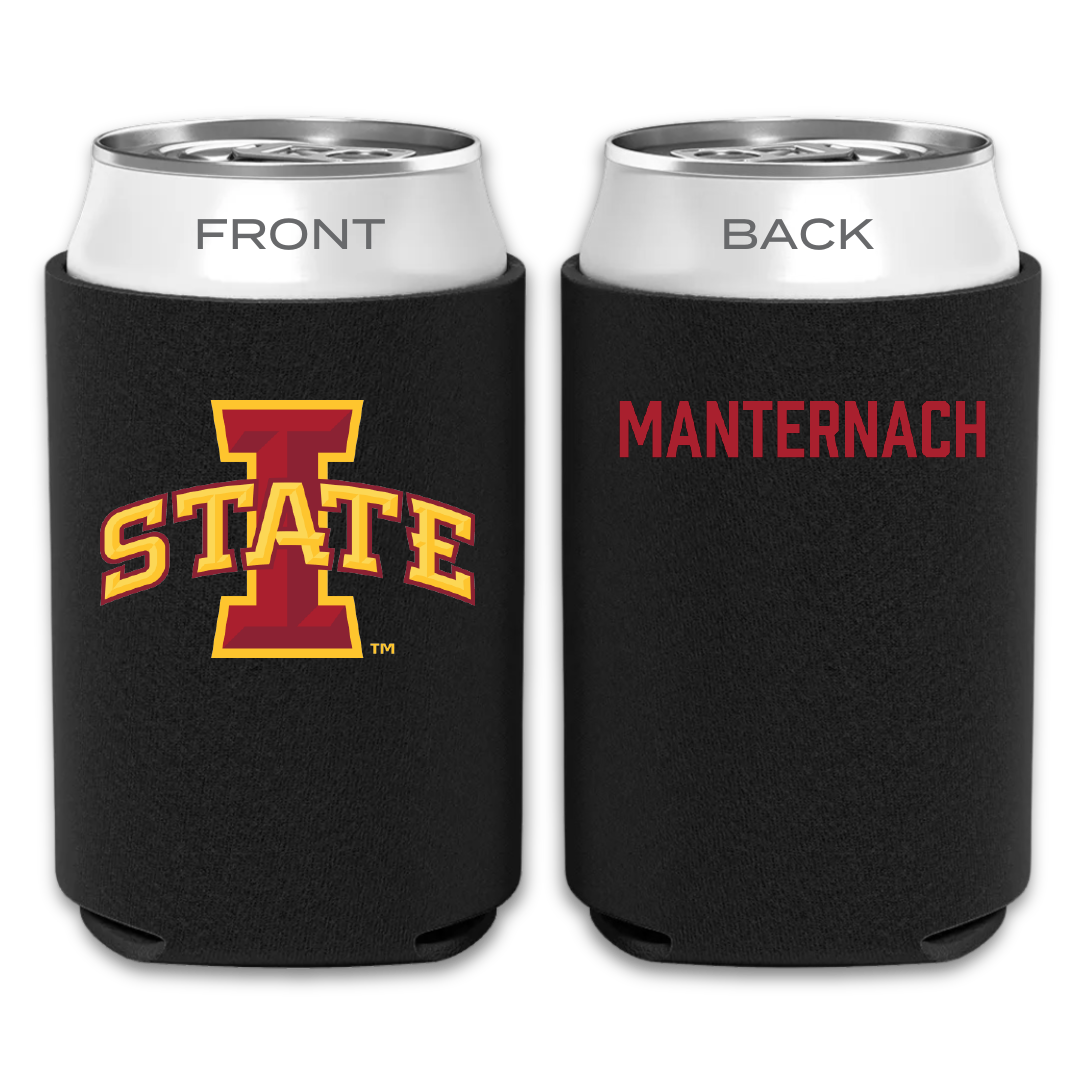 Iowa State University Gymnastics Black Can Cooler - Madelyn Manternach