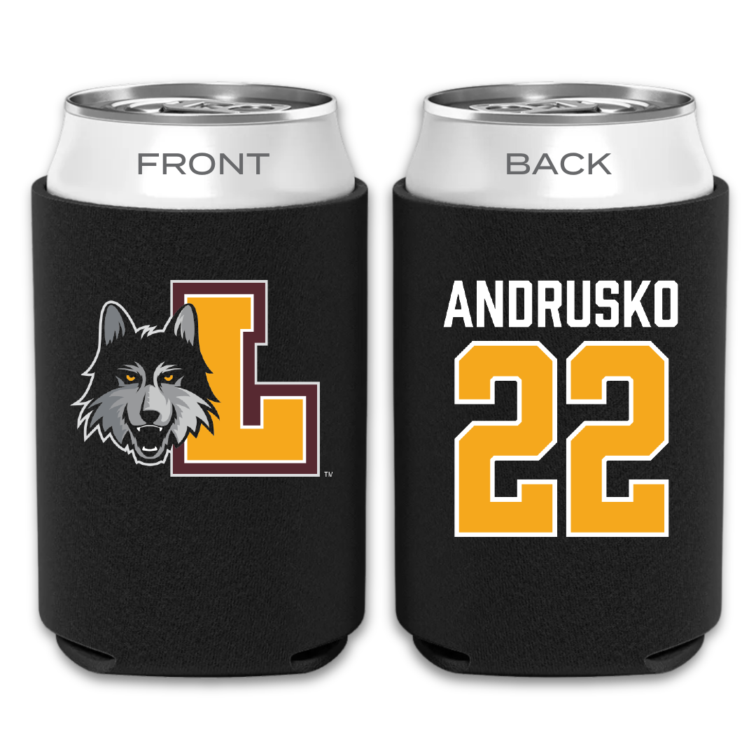 Loyola University-Chicago Soccer Black Can Cooler - #22 Matthew Andrusko
