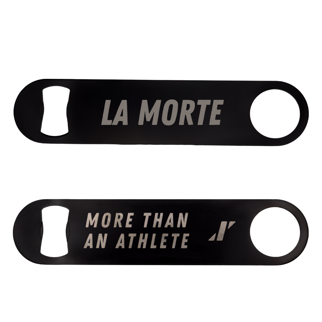 University of Oklahoma Wrestling Black Bottle Opener - Nick La Morte