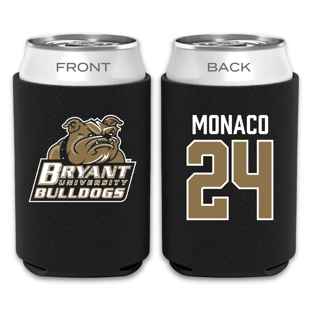 Bryant University Lacrosse Black Can Cooler - #24 AJ Monaco