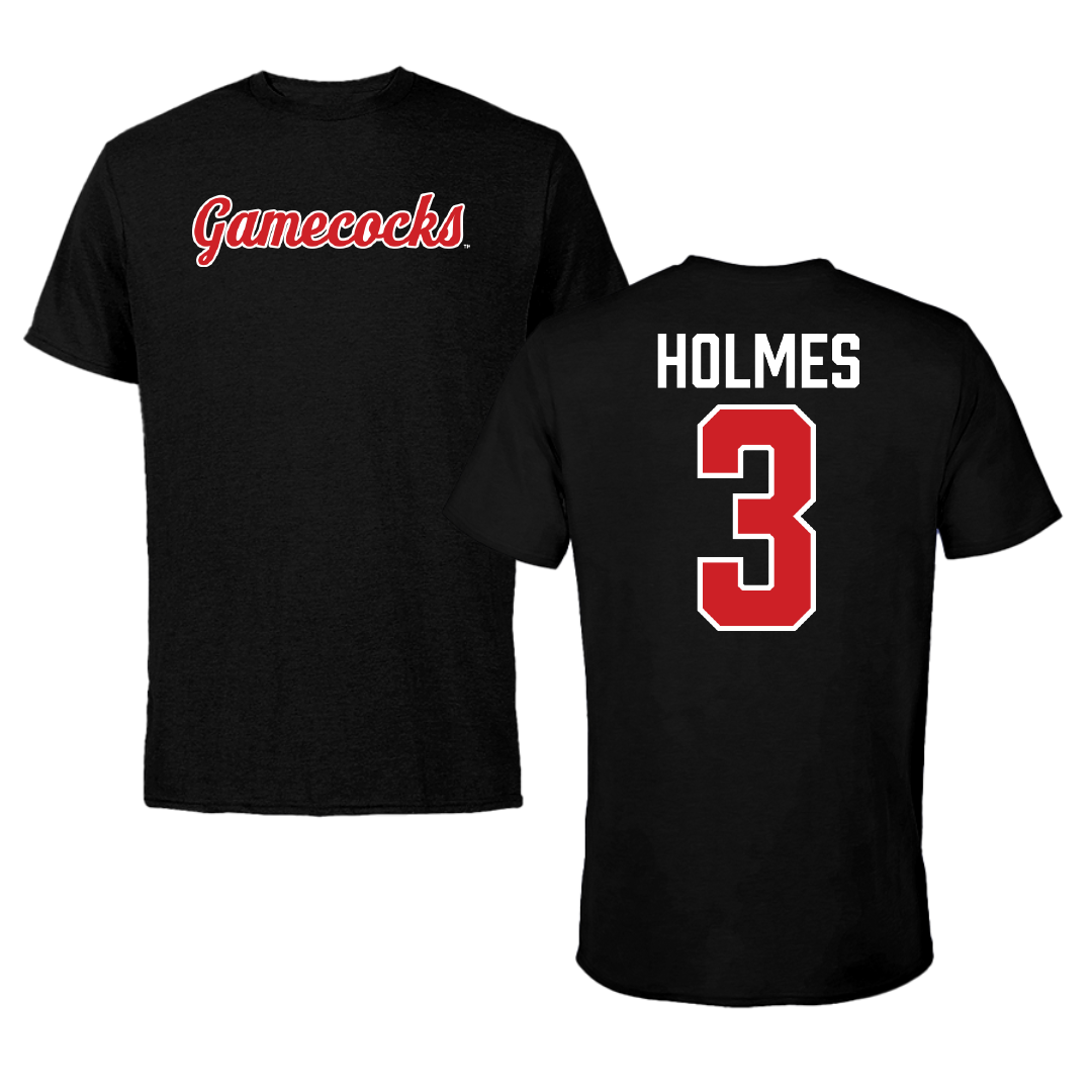 Jacksonville State University Softball Black Performance Tee - #3 Jaliyah Holmes