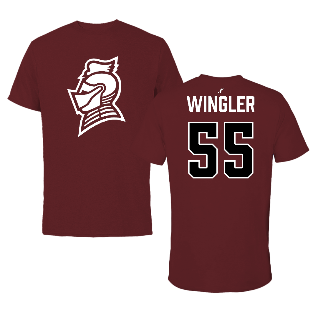 Bellarmine University Basketball (W) Maroon Tee - #55 Kendall Wingler