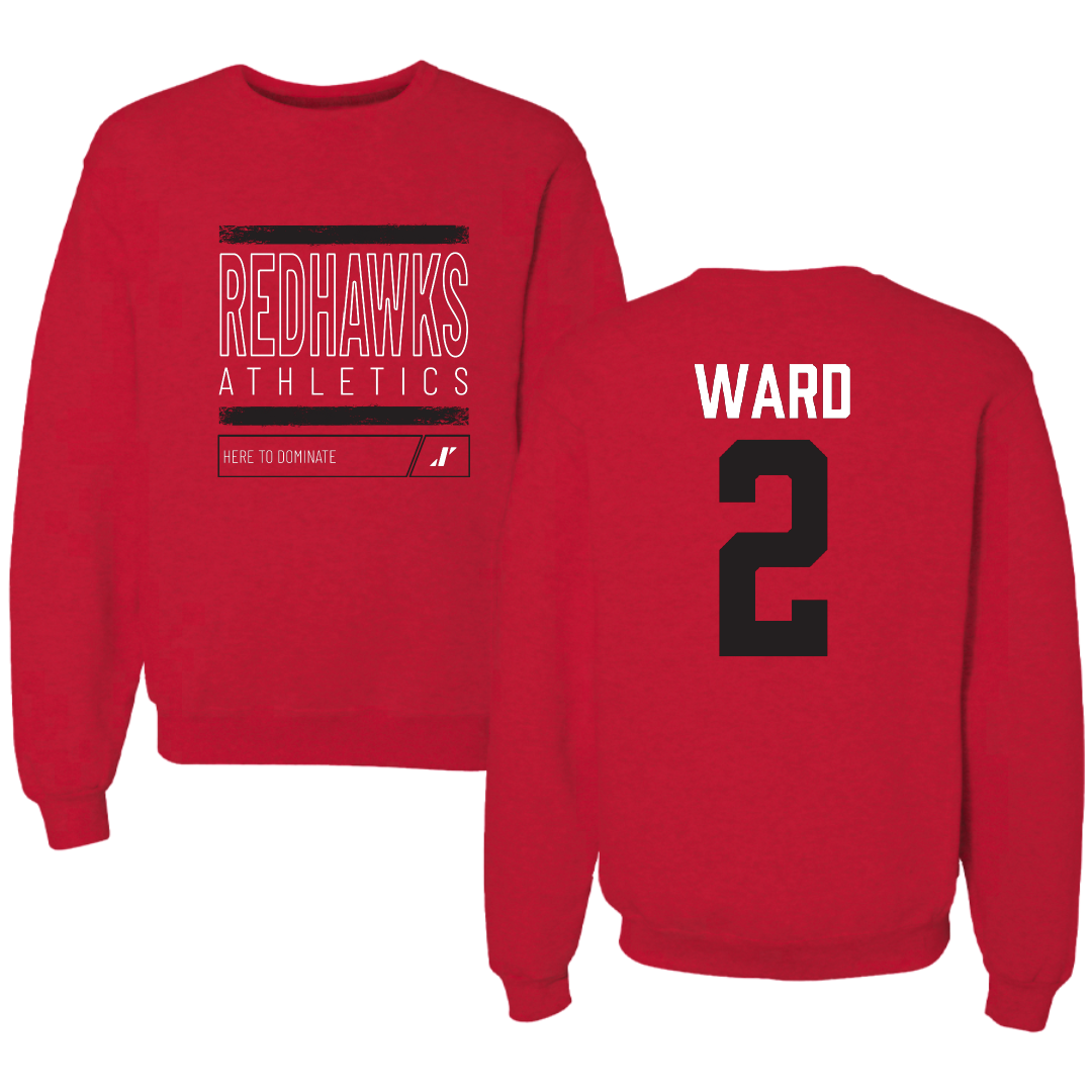 Southeast Missouri State University Basketball Red Dominate Crewneck - #2 BJ Ward