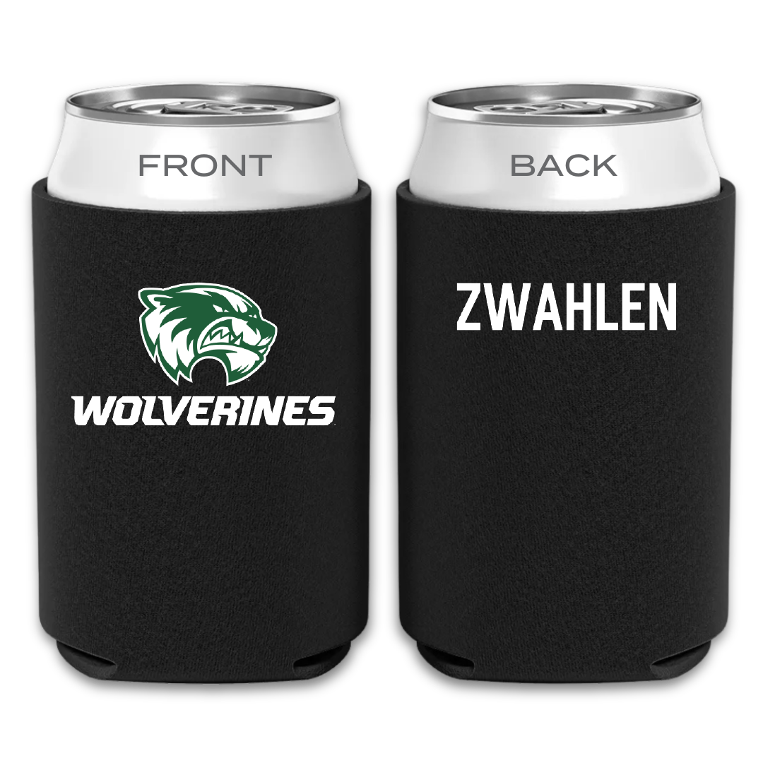 Utah Valley University TF and XC Black Can Cooler - Liz Zwahlen