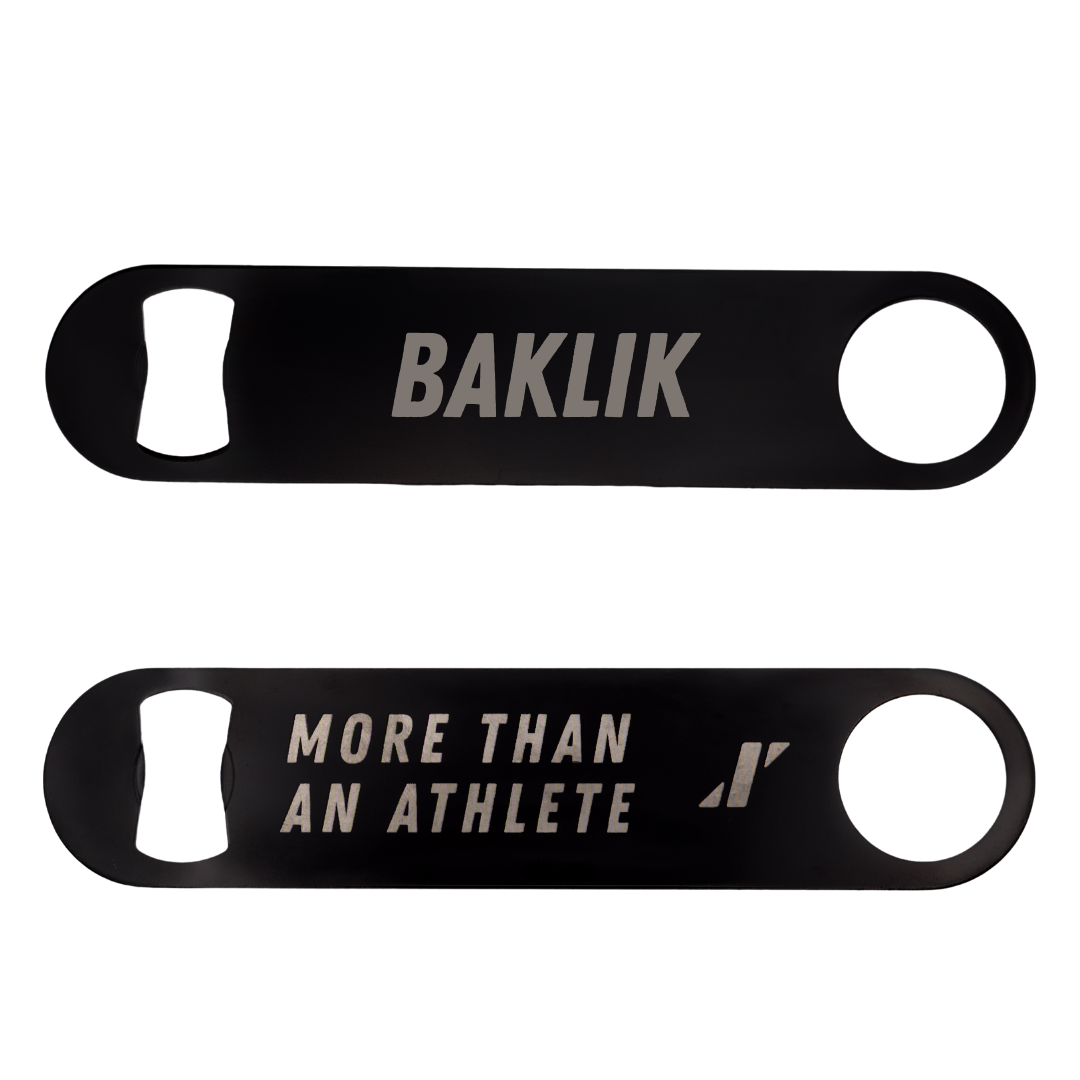 Texas A&M University-Kingsville TF and XC Black Bottle Opener - Payton Baklik