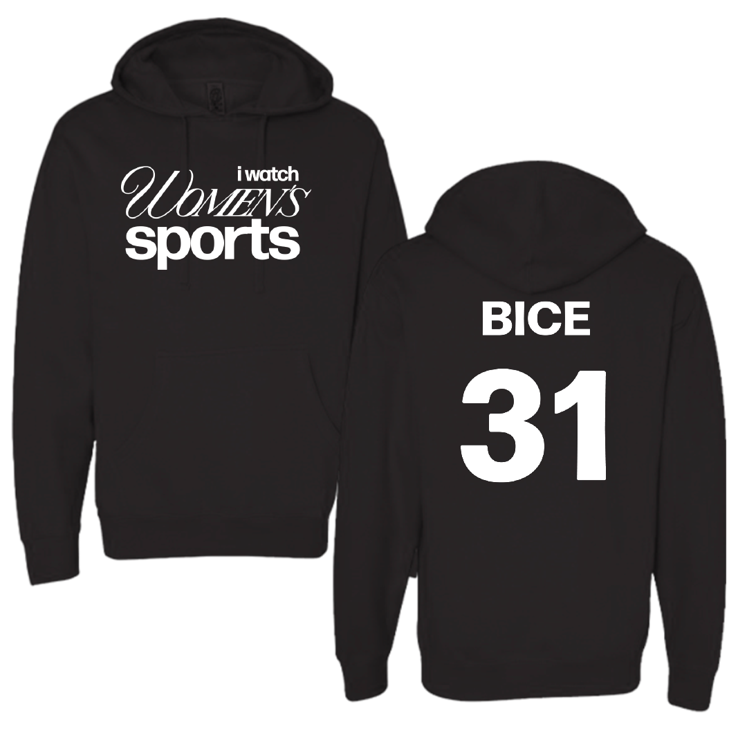University of Florida Soccer Black WHM Hoodie - #31 Paris Bice