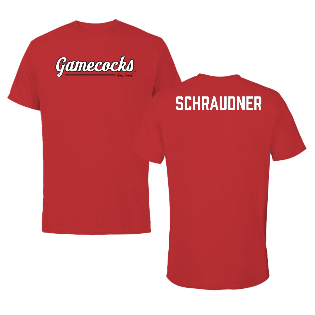 Jacksonville State University TF and XC Red General Tee - Trinity Schraudner