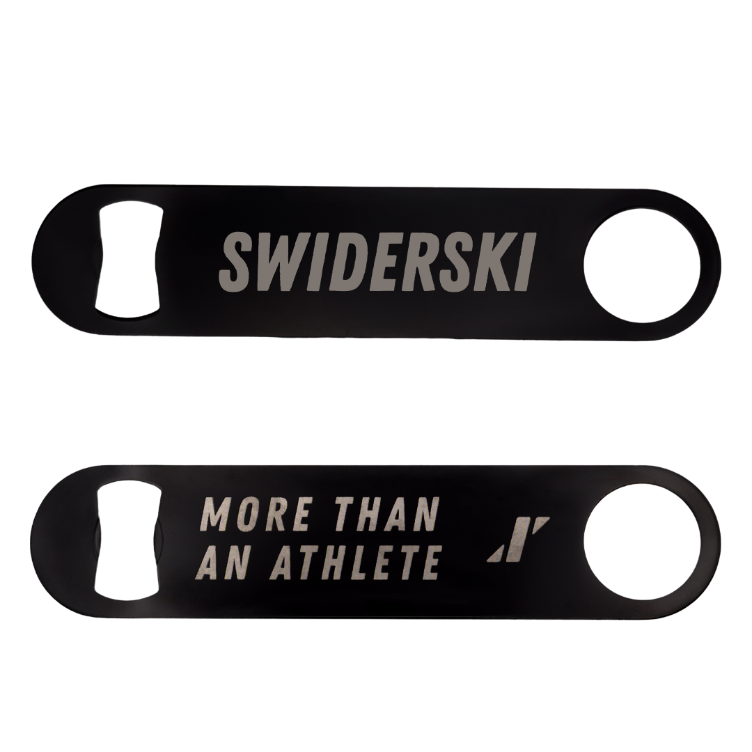 Iowa State University Wrestling Black Bottle Opener - Casey Swiderski