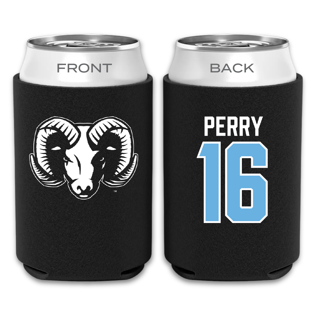 University of Rhode Island Baseball Black Can Cooler - #16 Braeden Perry