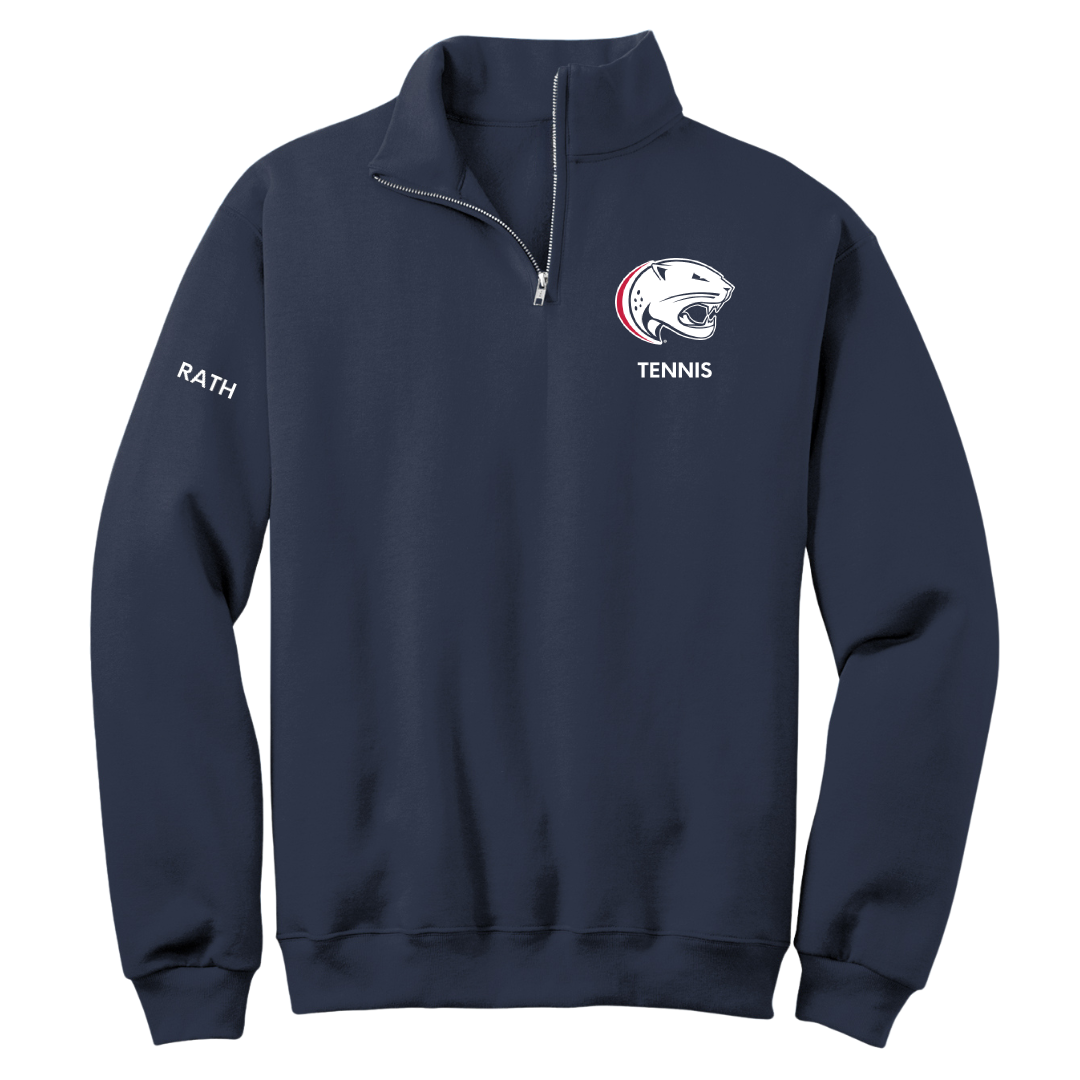 University of South Alabama Tennis (W) Navy Quarter-Zip - Ava Rath