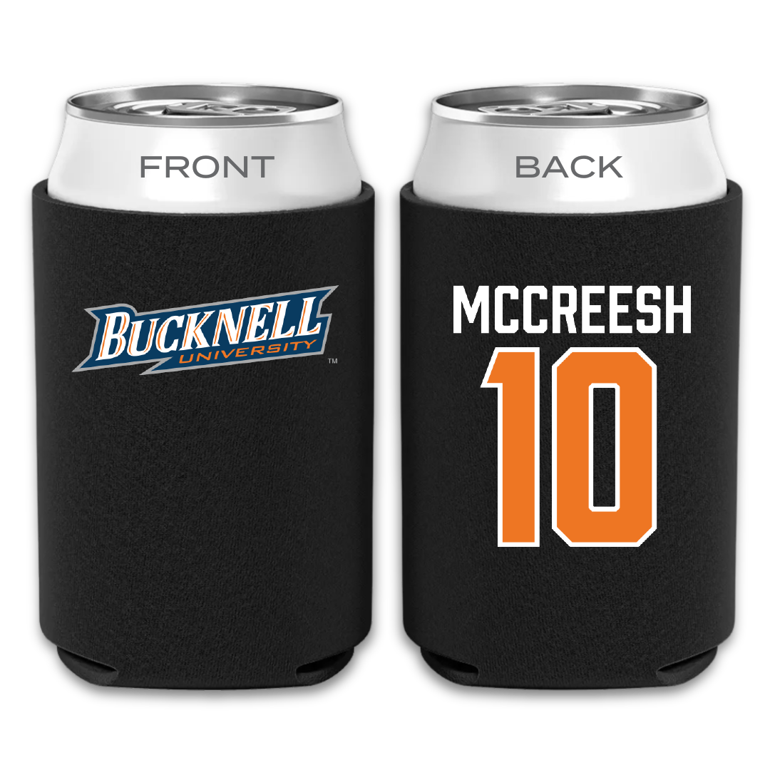 Bucknell University Basketball Black Can Cooler - #10 Brandon McCreesh