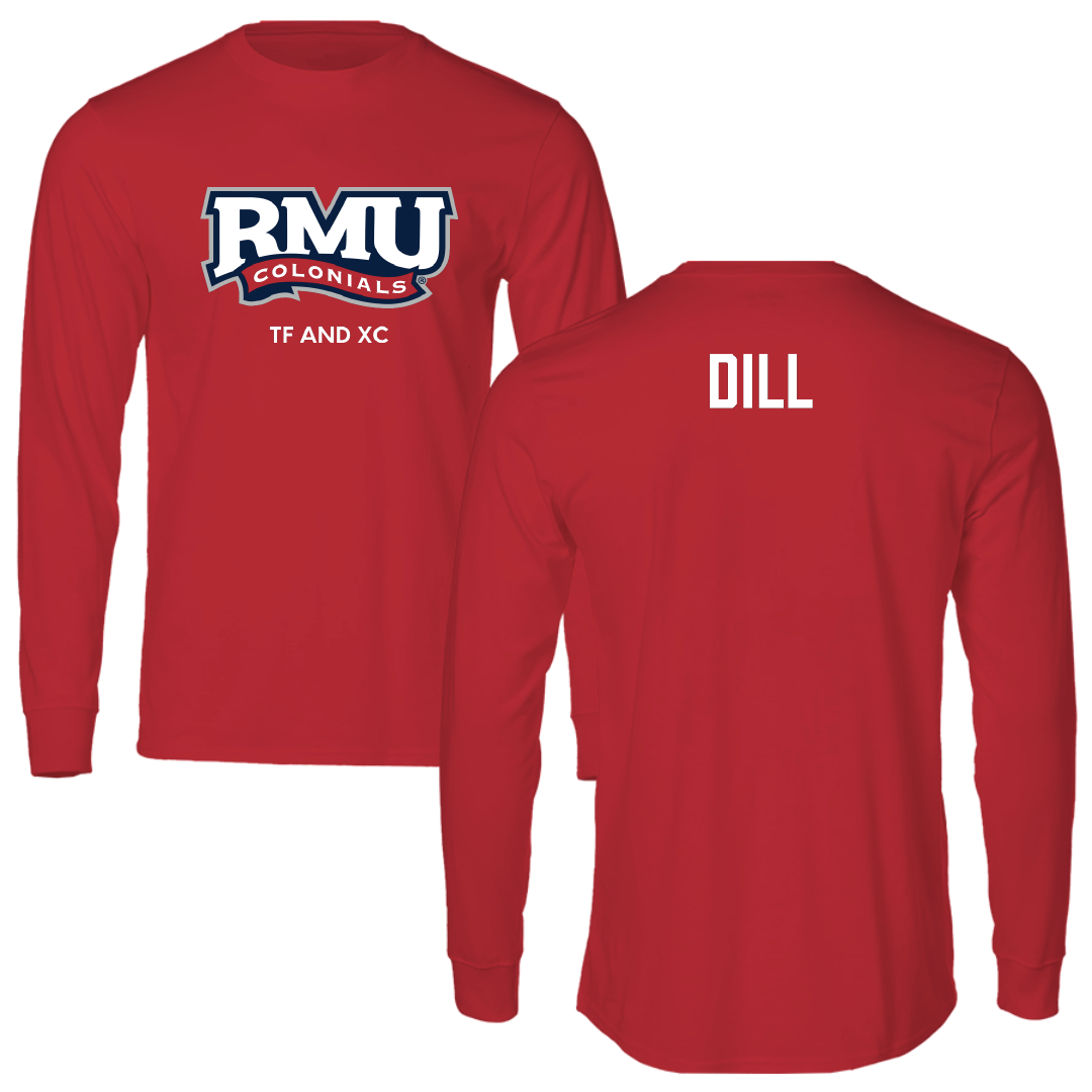 Robert Morris University TF and XC Red Performance Long Sleeve - Julia Dill