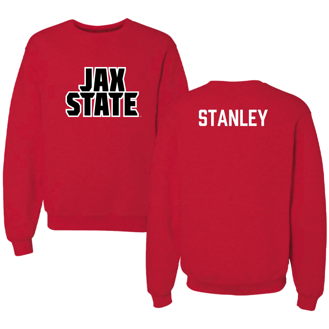 Jacksonville State University TF and XC Red Crewneck - Kayley Stanley