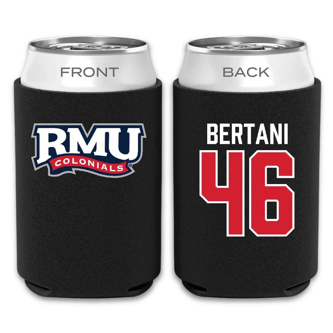 Robert Morris University Softball Black Can Cooler - #46 Bailee Bertani