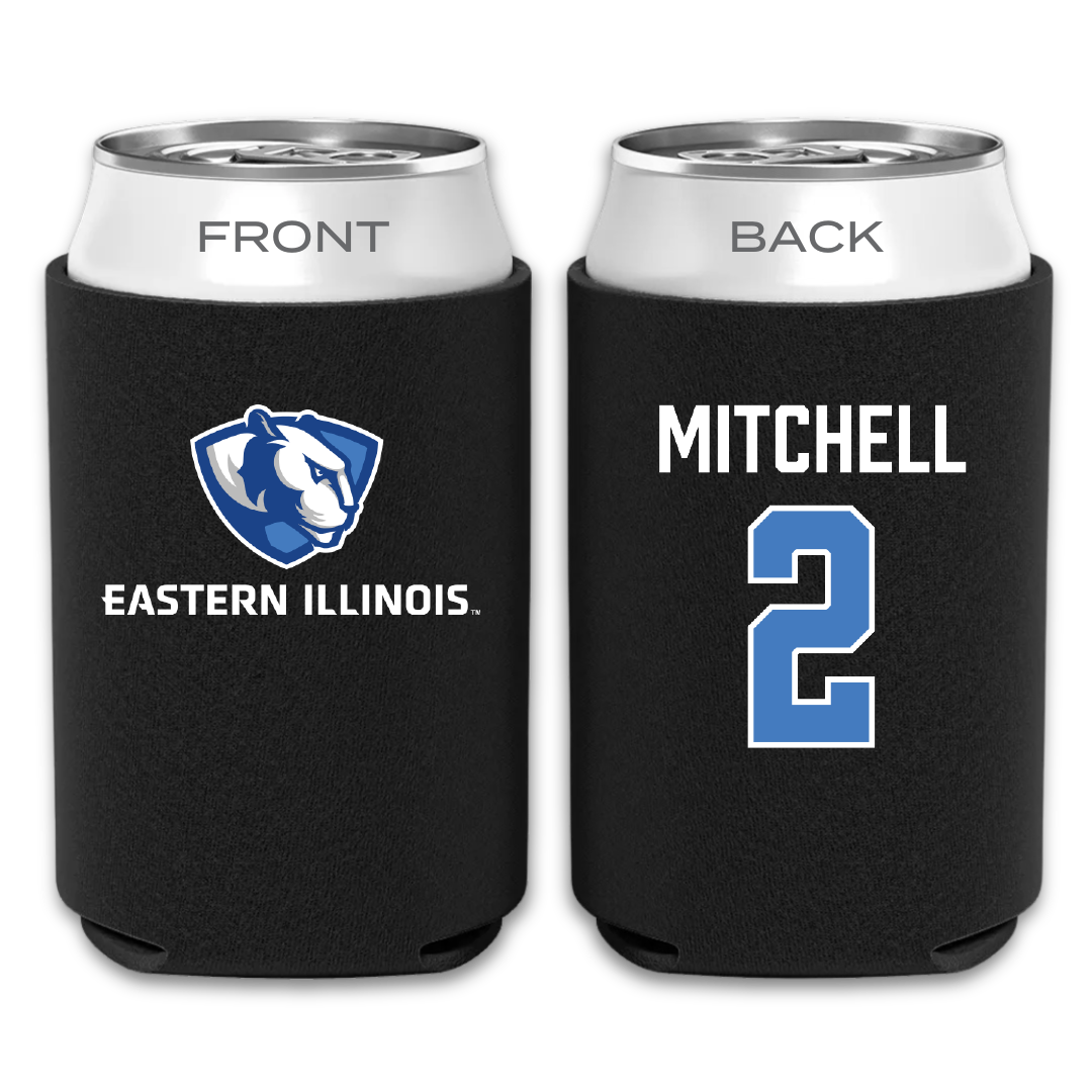 Eastern Illinois University Football Black Can Cooler - #2 Bruce Mitchell
