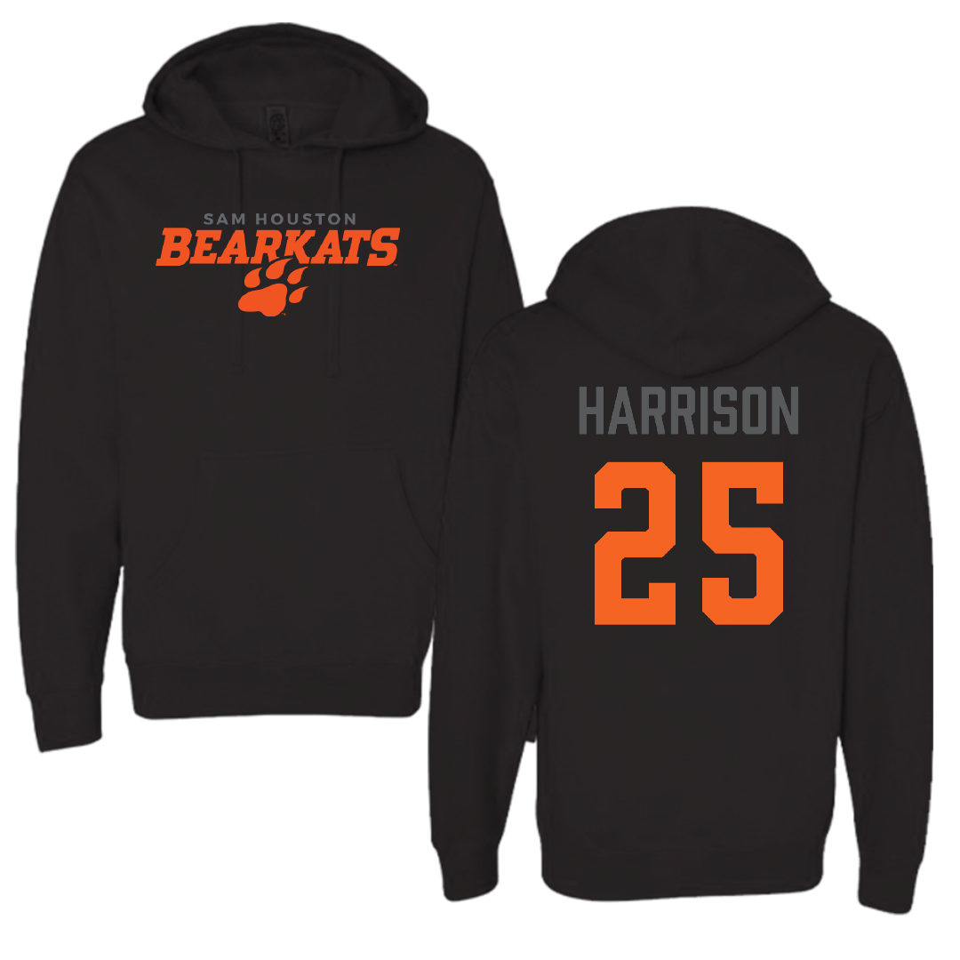 Sam Houston State University Softball Black Hoodie - #25 Roni Harrison