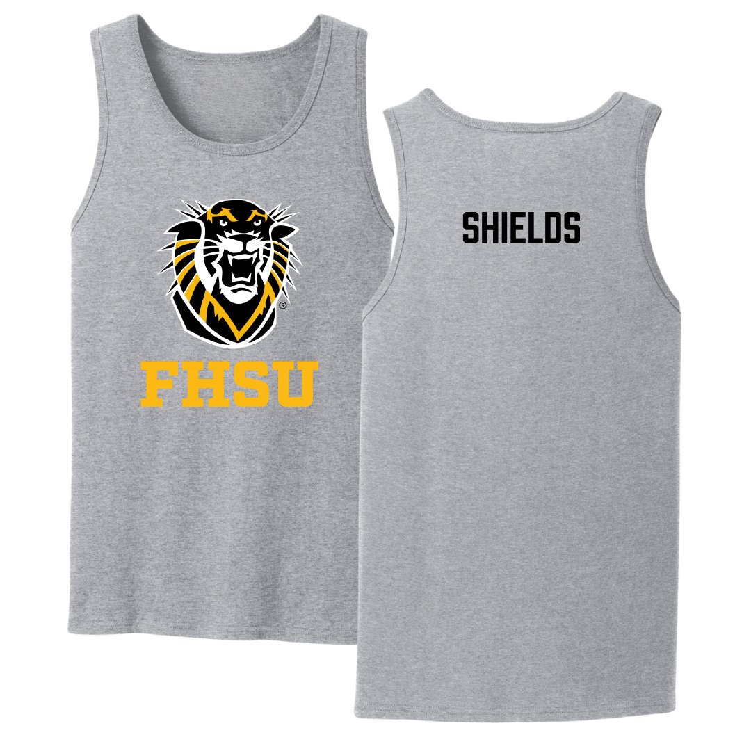 Fort Hays State University Wrestling (M) Sport Gray Tank Top - Aiden Shields