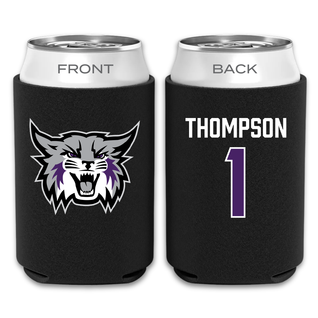 Weber State University Football Black Can Cooler - #1 Keahnist Thompson