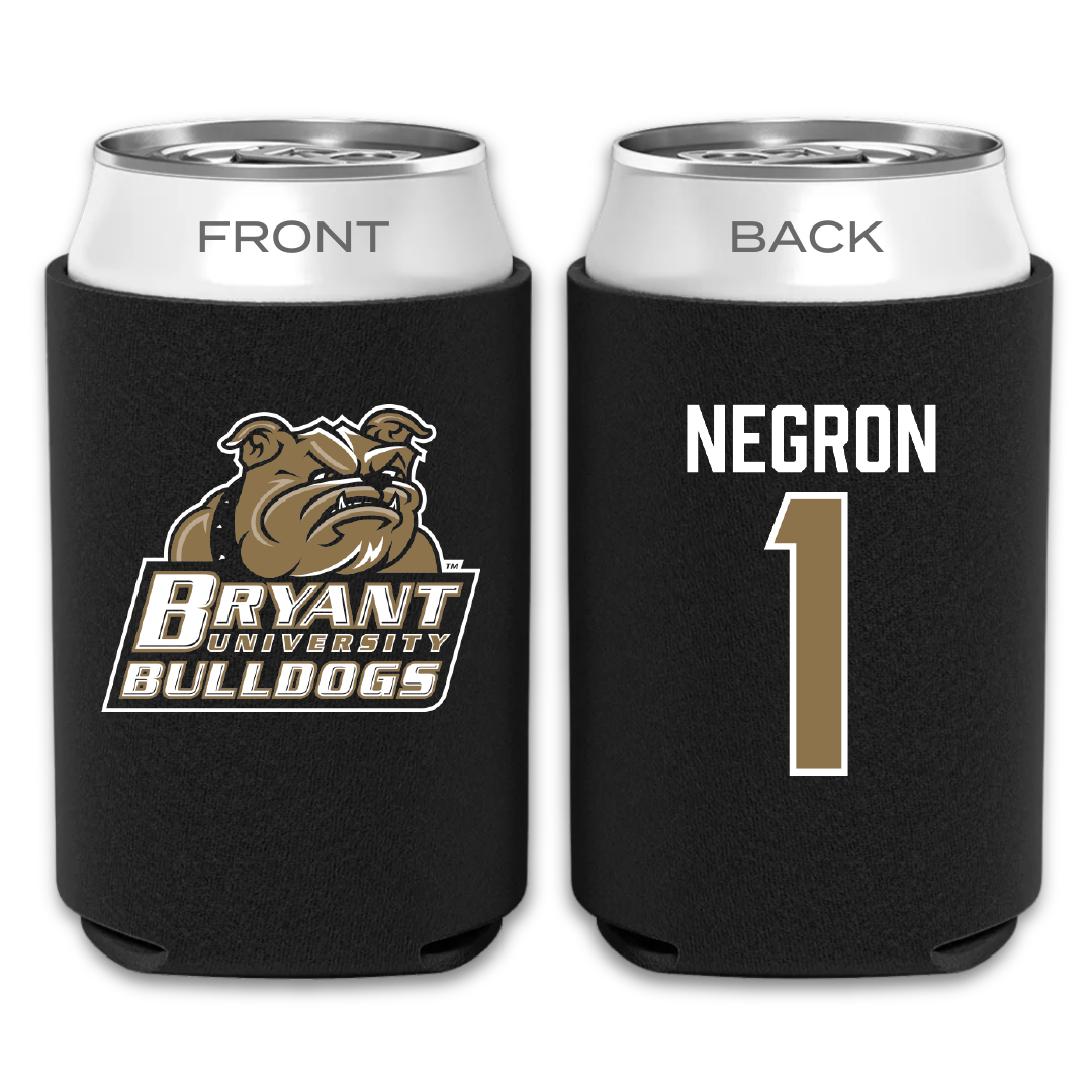 Bryant University Soccer Black Can Cooler - #1 Selena Negron