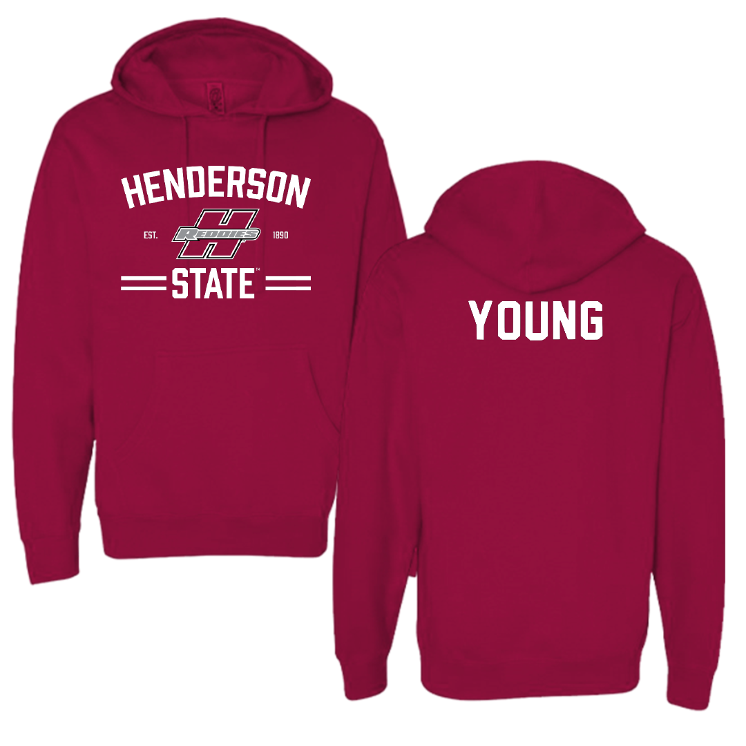 Henderson State University Cheer Cardinal General Hoodie - Gracie Young