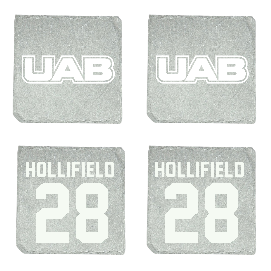University of Alabama at Birmingham Baseball Stone Coaster (4 Pack)  - #28 Nicholas Hollifield