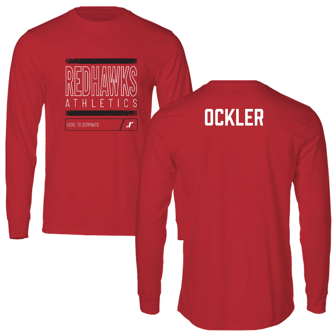 Southeast Missouri State University Gymnastics Red Dominate Long Sleeve - Lindsay Ockler
