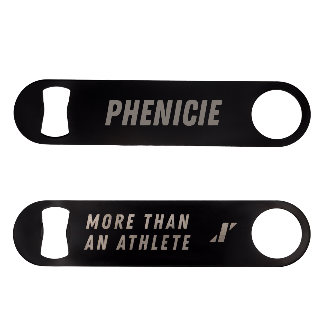 University of Idaho TF and XC Black Bottle Opener - Lily Phenicie
