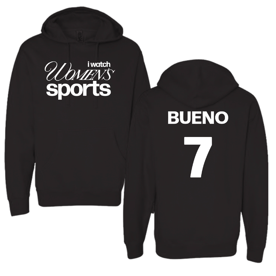 Florida State University Softball Black WHM Hoodie - #7 Angelee Bueno