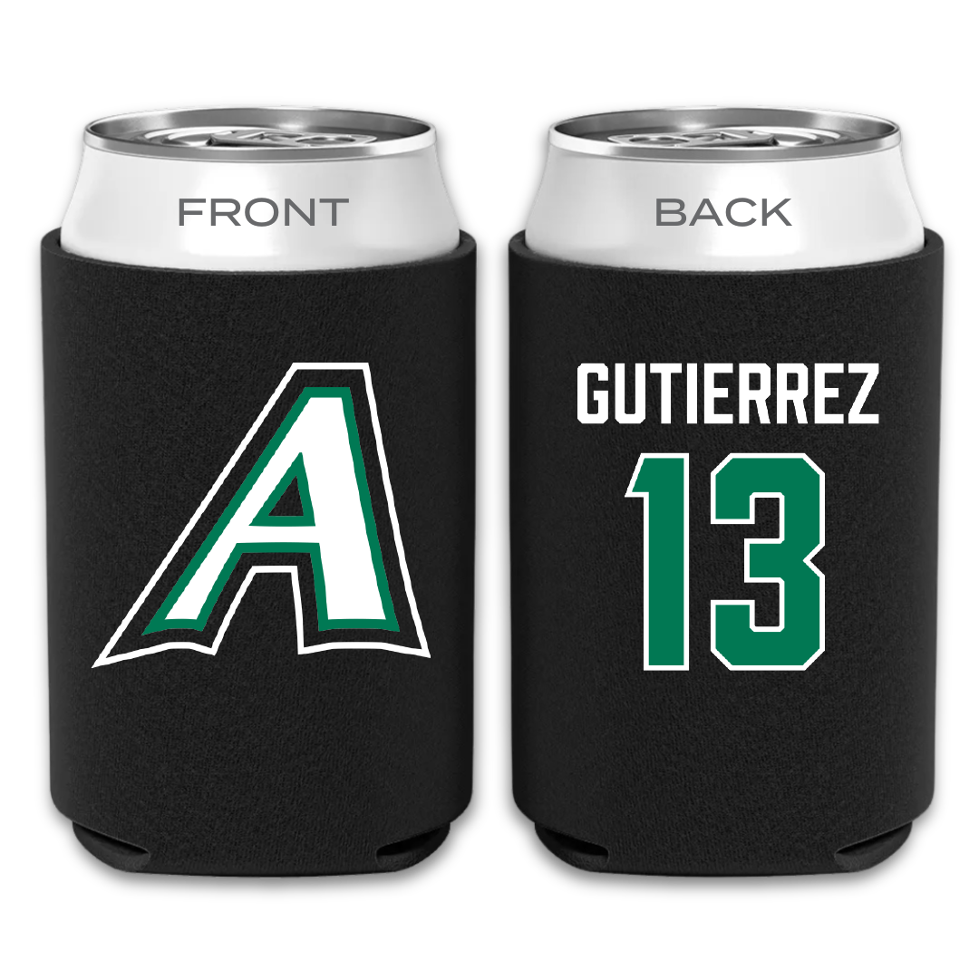 Adams State University Football Black Can Cooler - #13 Xavier Gutierrez