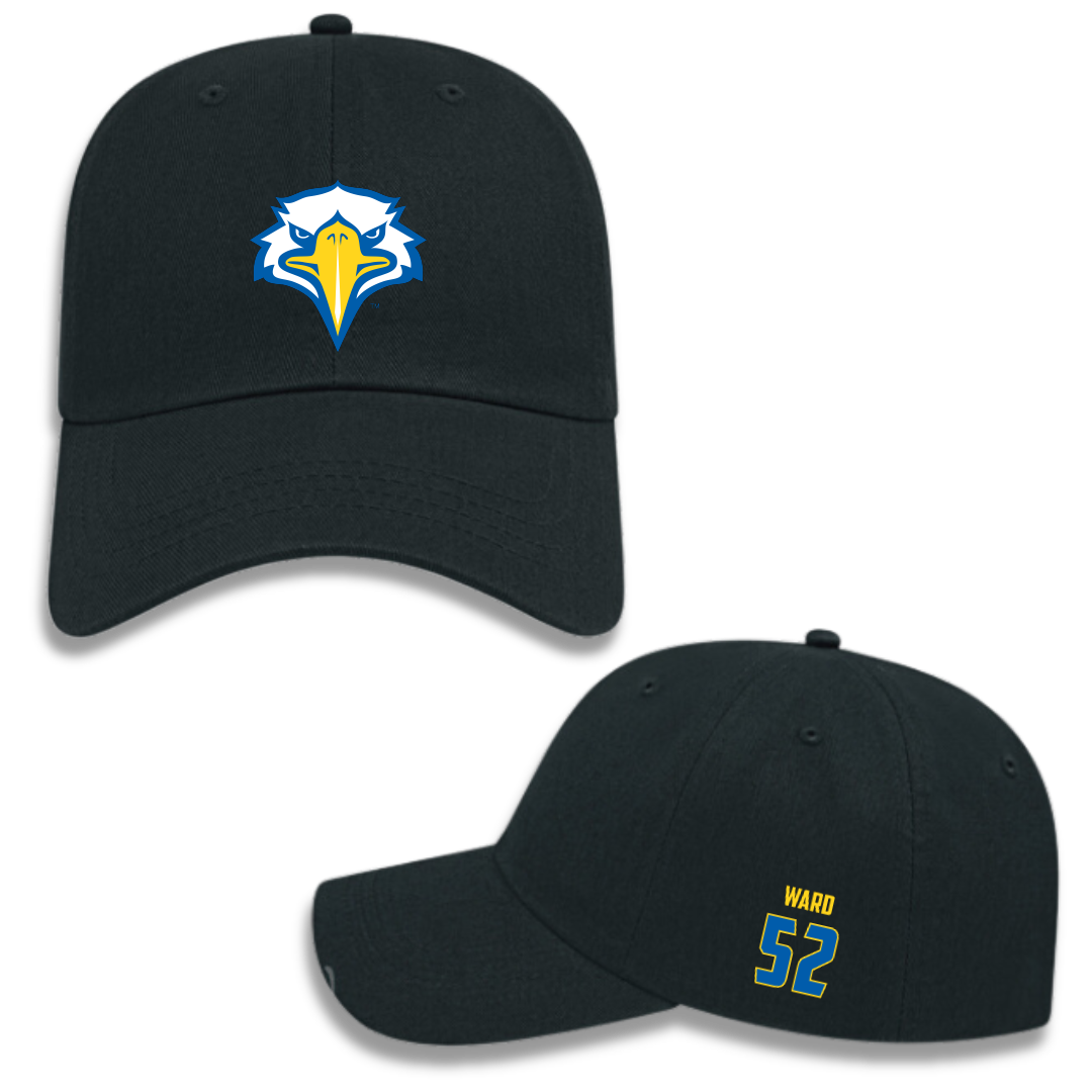 Morehead State University Football Black Hat - #52 Frank Ward