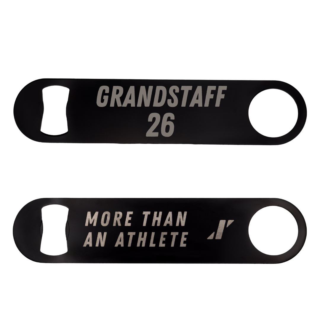 University of Utah Lacrosse Black Bottle Opener - #26 Brady Grandstaff