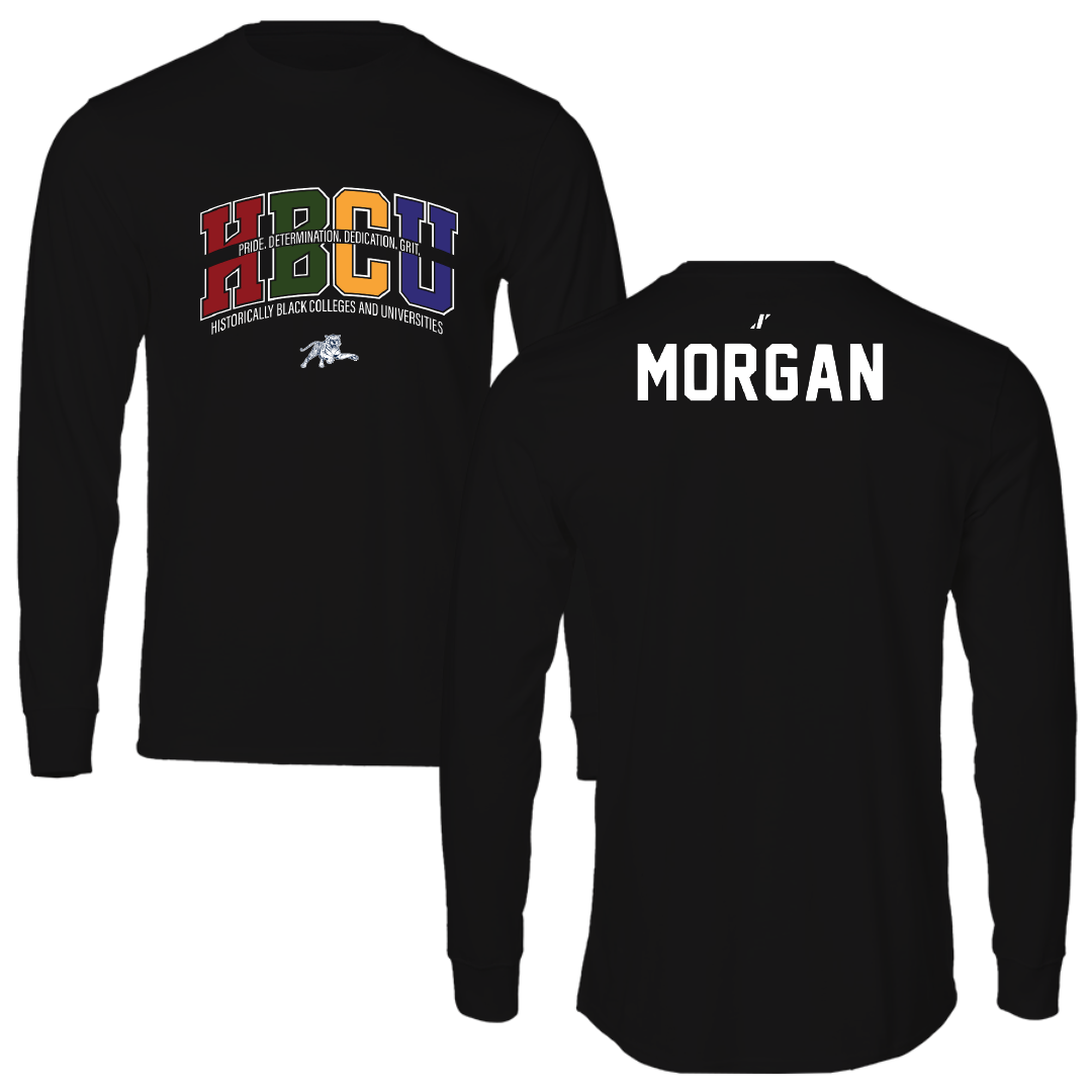Jackson State University Cheer Black HBCU Long Sleeve - Tylah Morgan
