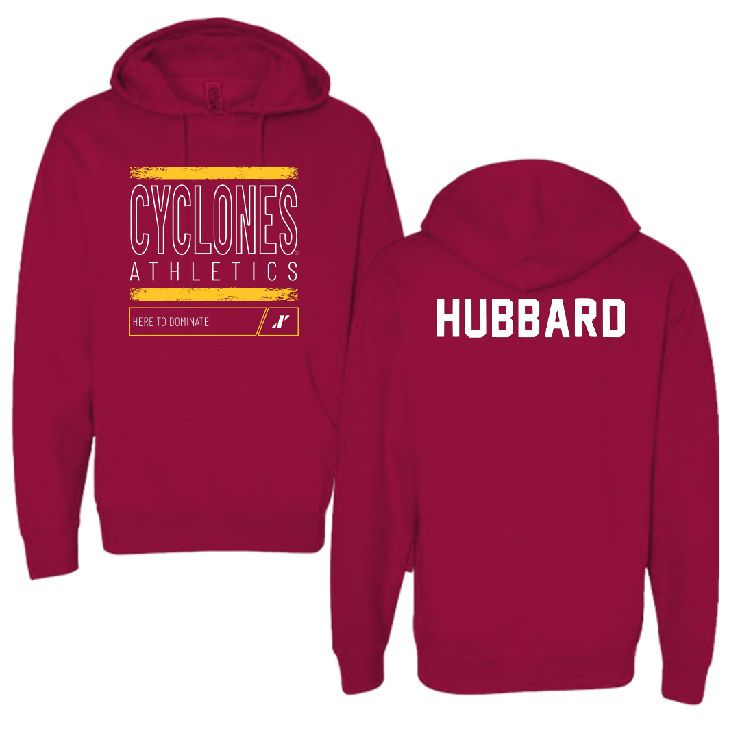 Iowa State University TF and XC Cardinal Dominate Hoodie - Camryn Hubbard