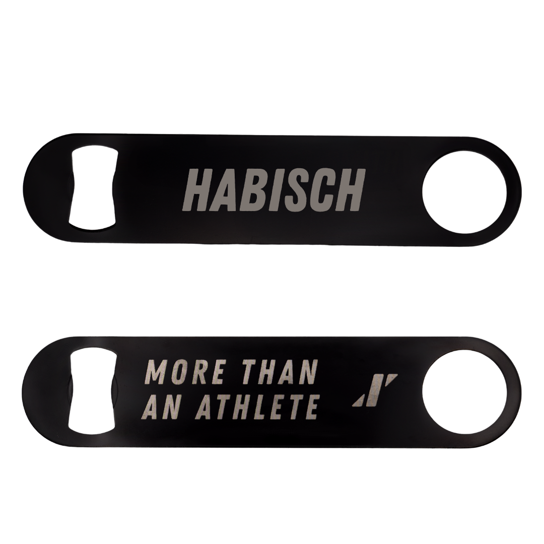 University of Wisconsin-River Falls TF and XC Black Bottle Opener - Zane Habisch