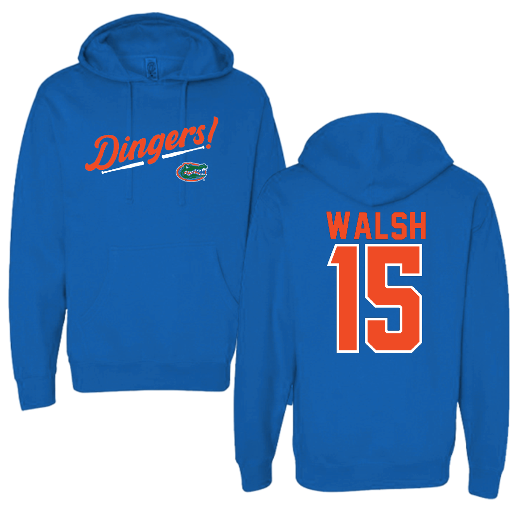 University of Florida Softball Blue Dingers Hoodie - #15 Reagan Walsh