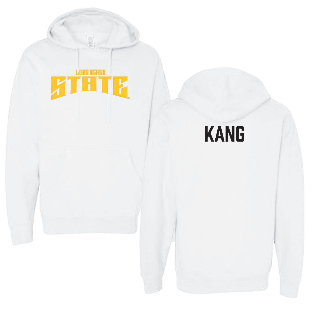 Long Beach State University Golf White Classic Hoodie - Emma Kang