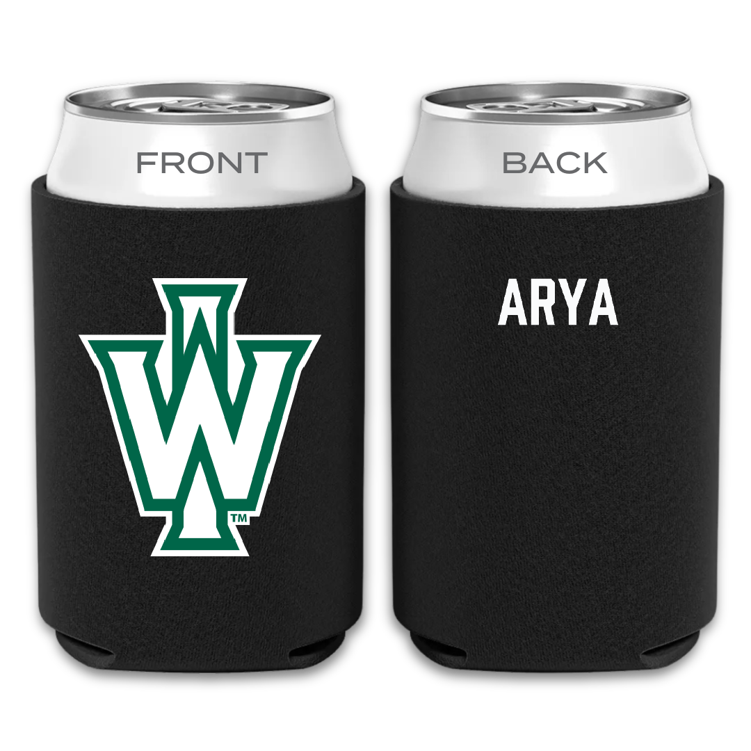 Illinois Wesleyan University TF and XC Black Can Cooler - Justin Arya