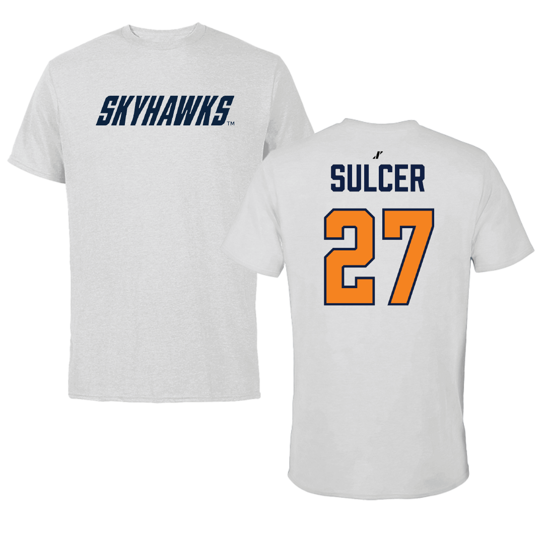 University of Tennessee at Martin Volleyball Light Gray Tee - #27 Dylan Sulcer