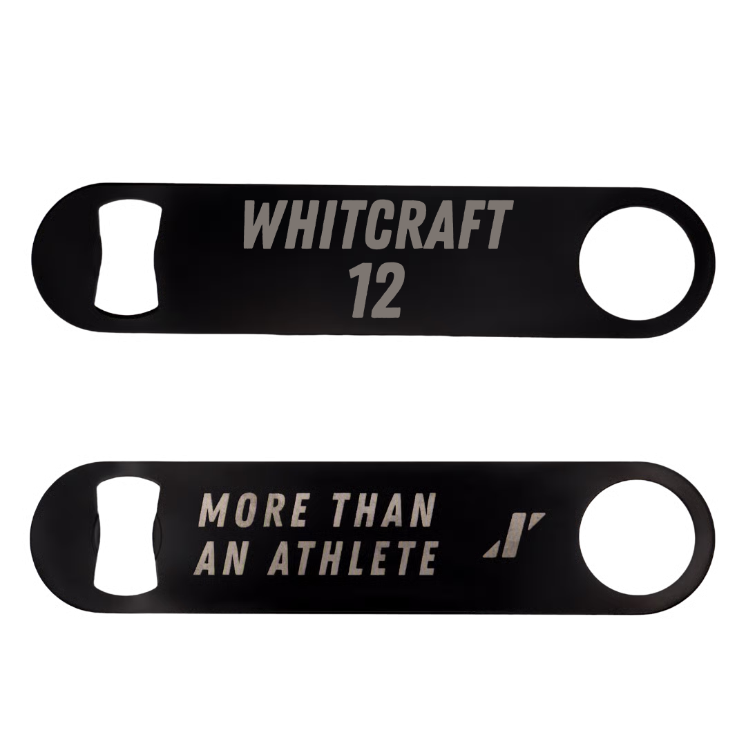 University of Houston Soccer Black Bottle Opener - #12 Alex Whitcraft