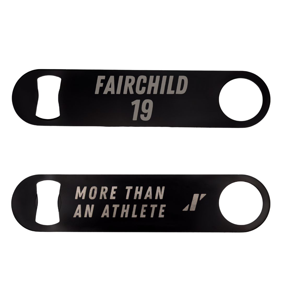 Eastern Washington University Soccer Black Bottle Opener - #19 Chloe Fairchild