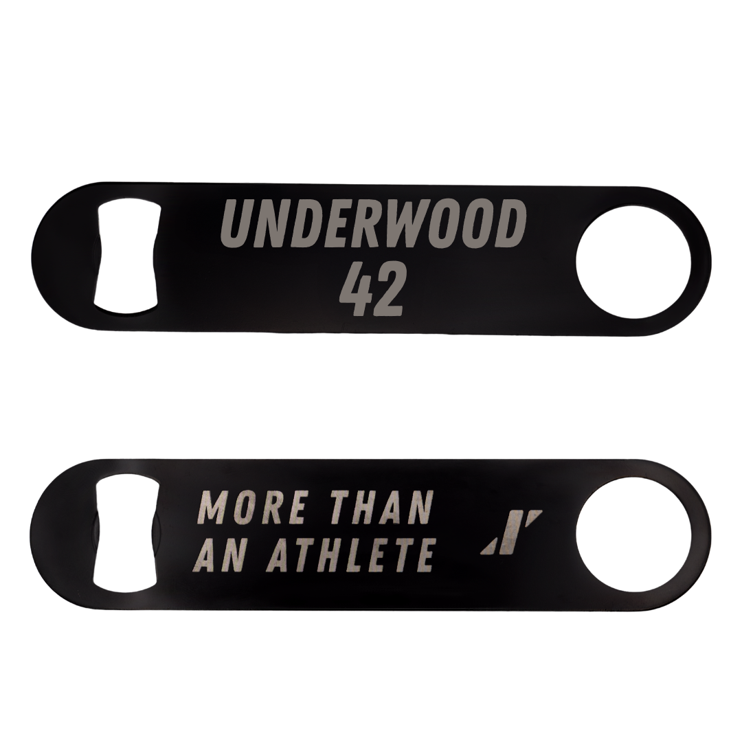 University of Florida Football Black Bottle Opener - #42 Rocco Underwood