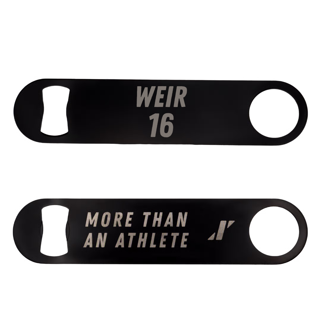Football Black Bottle Opener - #16 Jake Weir