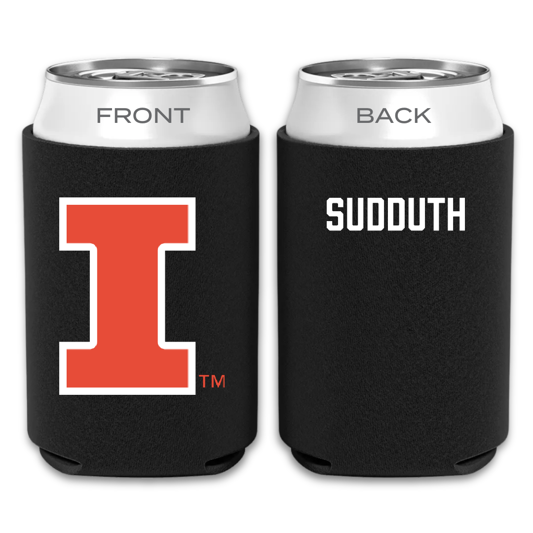 University of Illinois TF and XC Black Can Cooler - Tyler Sudduth