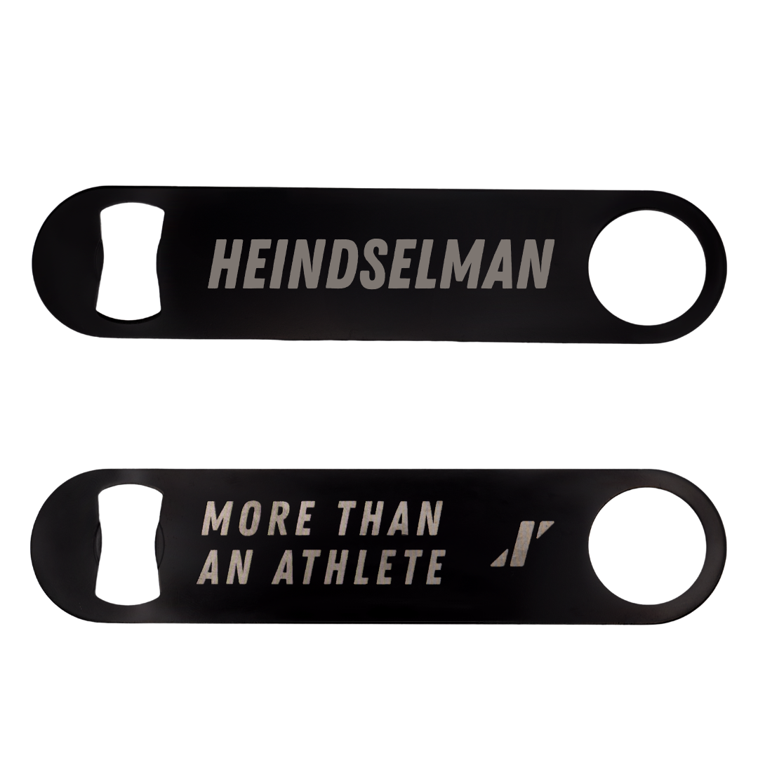 University of Michigan Wrestling Black Bottle Opener - Josh Heindselman