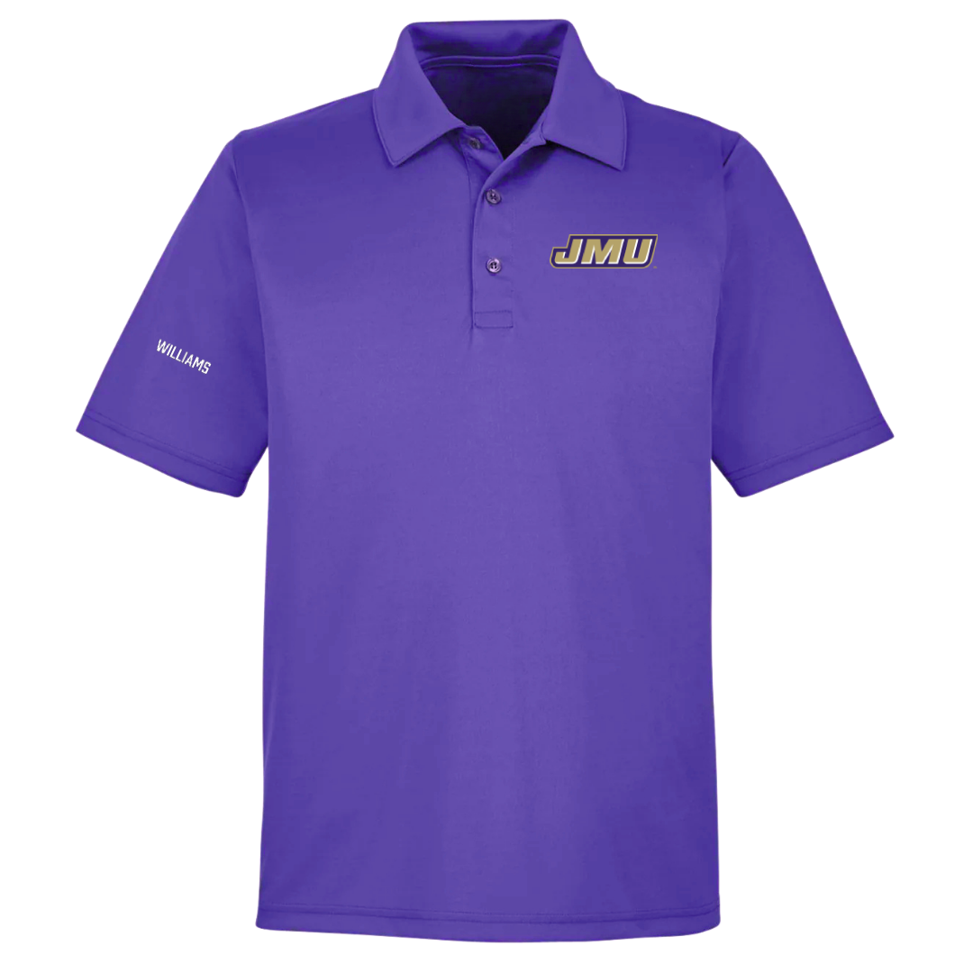 James Madison University Tennis (W) Purple Polo - Sophie Williams