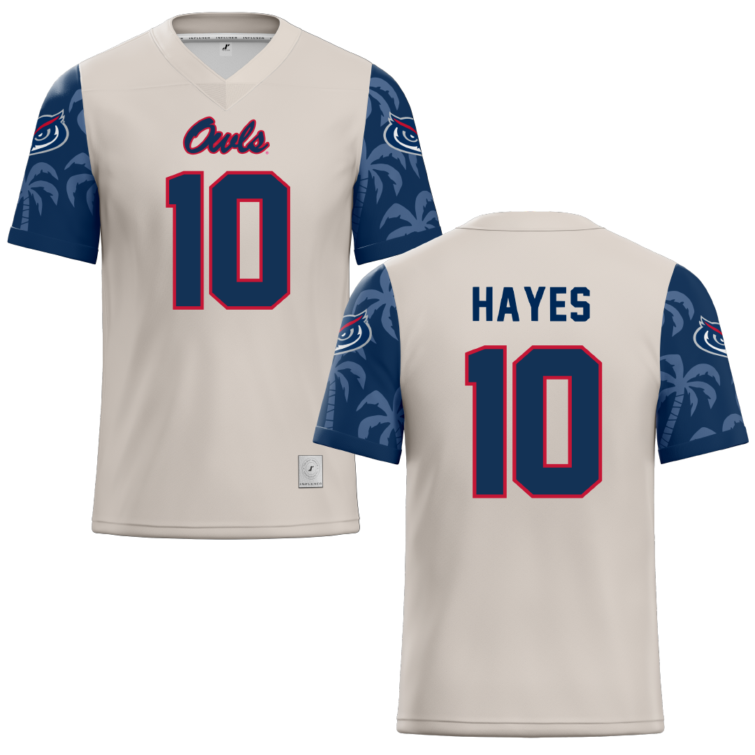 Florida Atlantic University Sand Football Jersey - #10 Omari Hayes