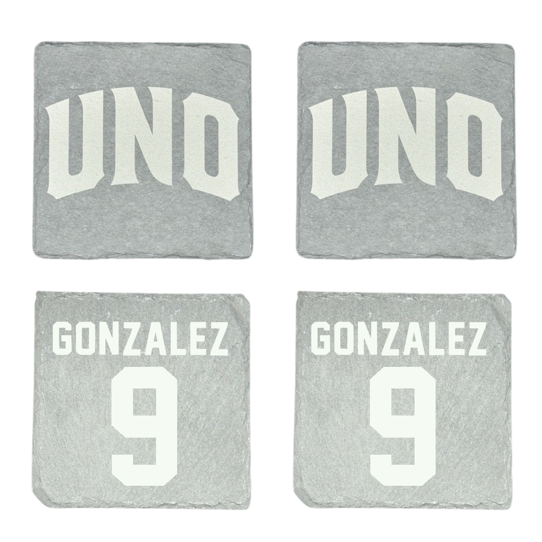 University of New Orleans Baseball Stone Coaster (4 Pack)  - #9 Matt Gonzalez