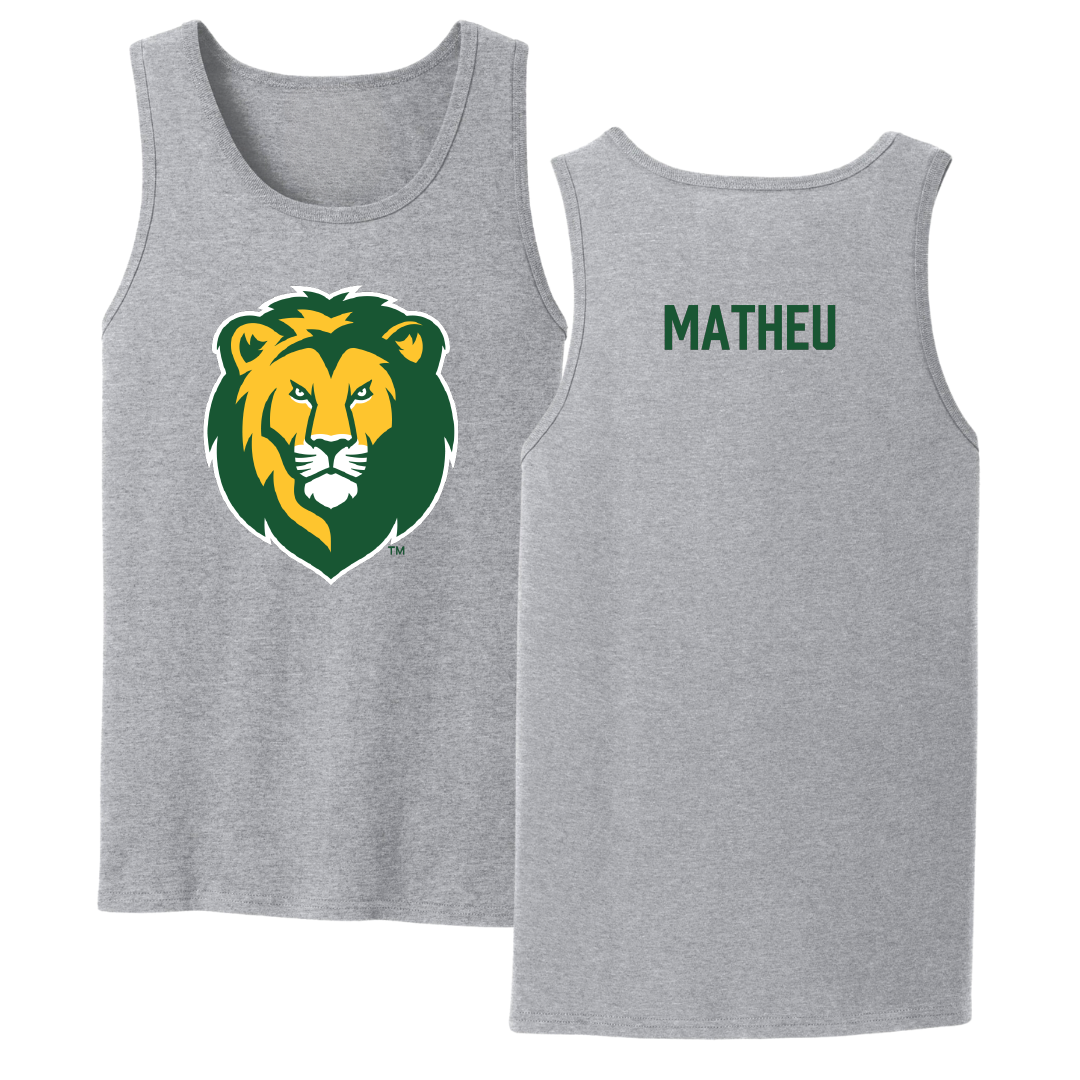 Southeastern Louisiana University Cheer Sport Gray Tank Top - Rickie Matheu